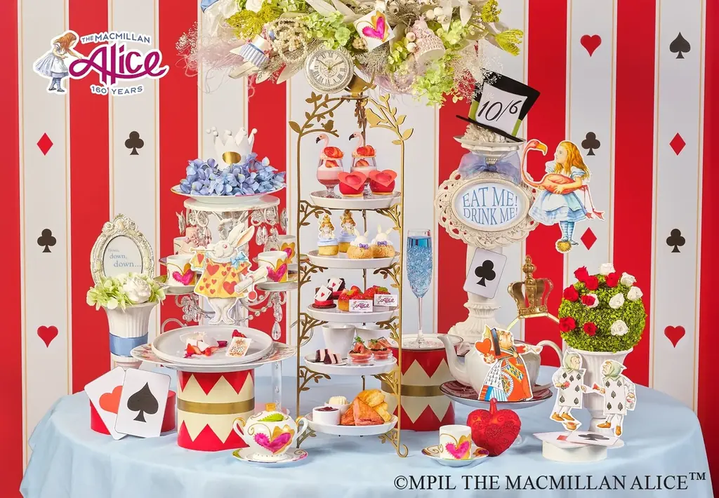 12月26日開始｜アリス×いちごの限定アフタヌーンティー