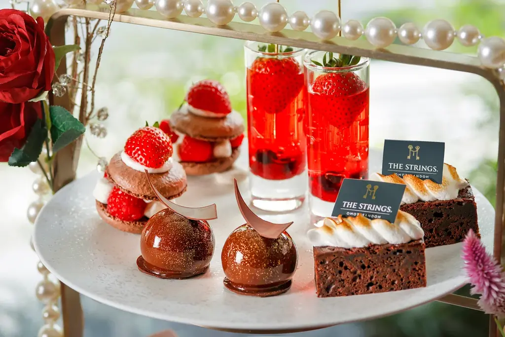 『～Red Luxe～ ストロベリー&ショコラ アフタヌーンティー』新登場 画像 2