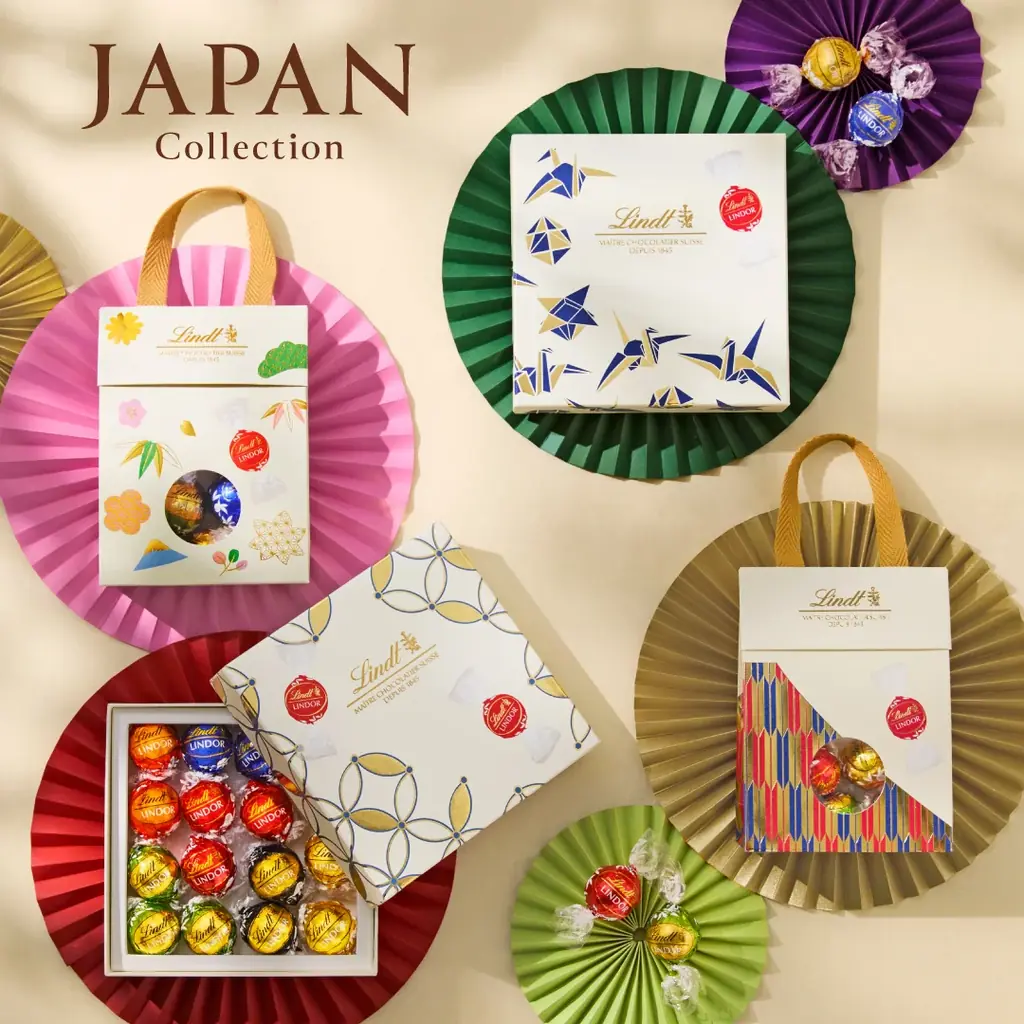 新年はリンツの“リンドールおせち”で華やかに日本限定『リンドール ジャパンコレクション2025-2026』が12月1日より発売開始 画像 2