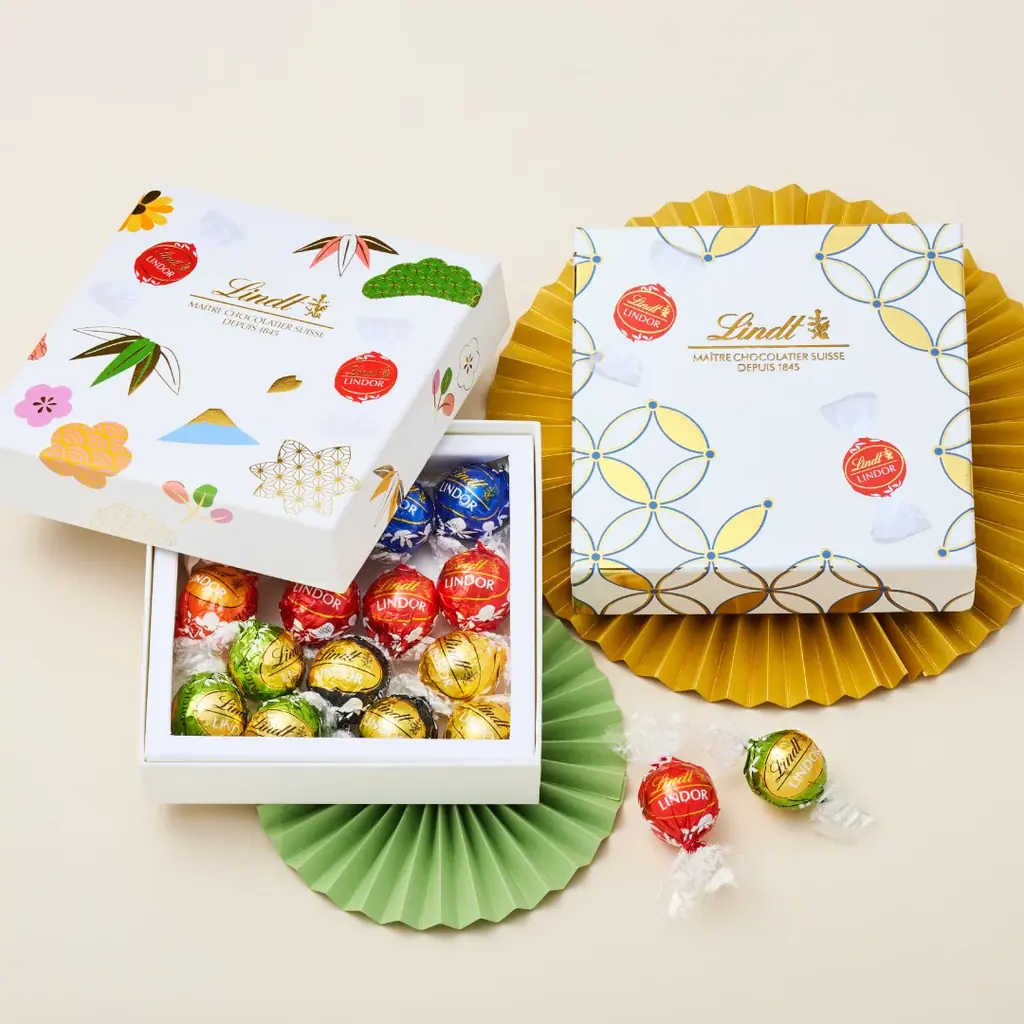 新年はリンツの“リンドールおせち”で華やかに日本限定『リンドール ジャパンコレクション2025-2026』が12月1日より発売開始 画像 4
