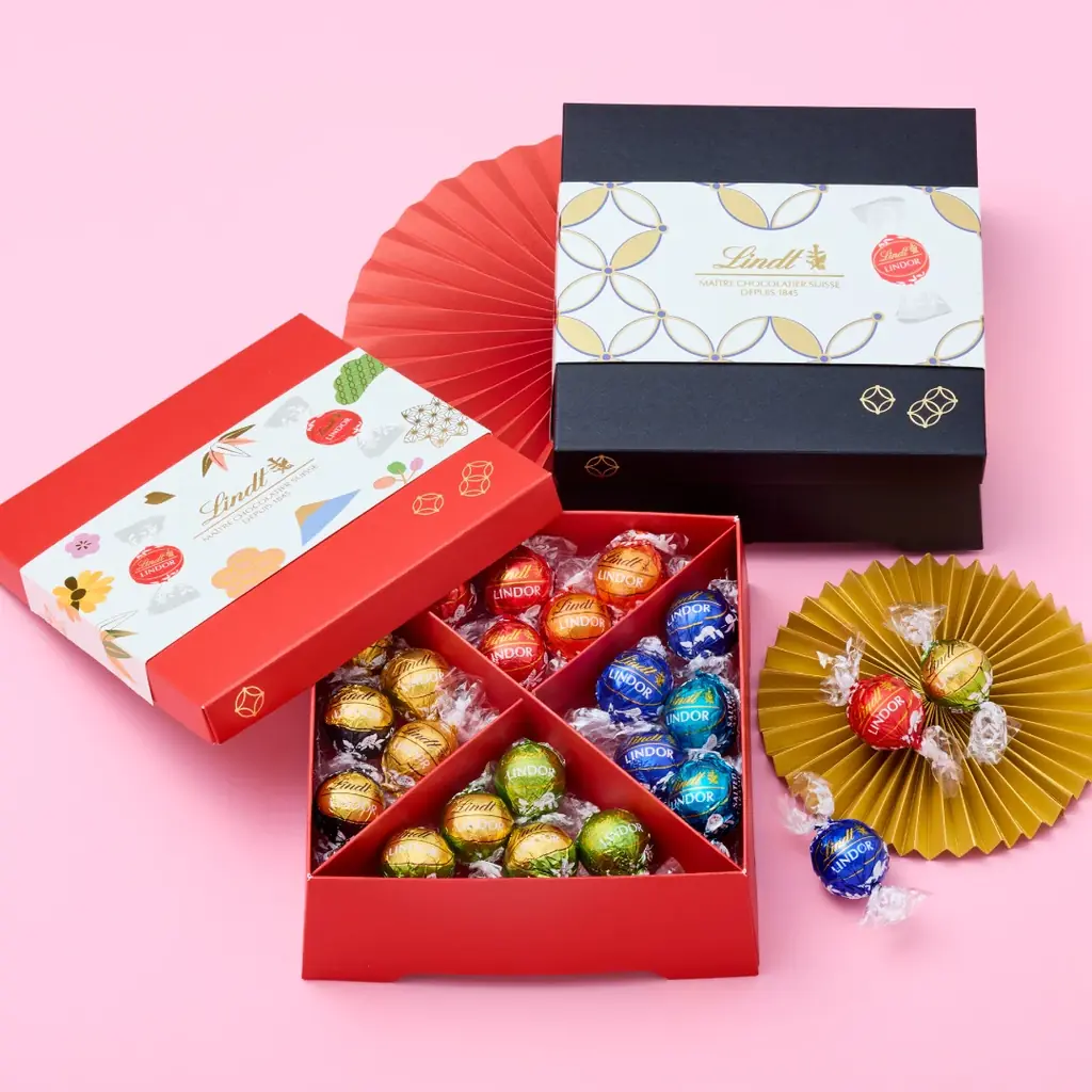 新年はリンツの“リンドールおせち”で華やかに日本限定『リンドール ジャパンコレクション2025-2026』が12月1日より発売開始 画像 5