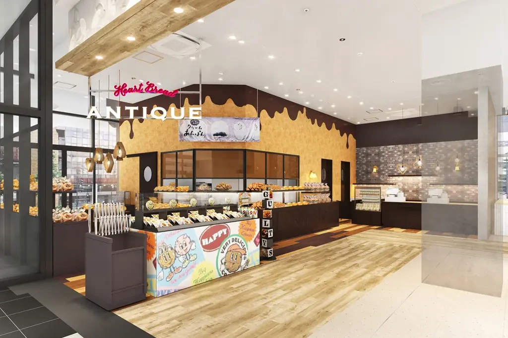 【愛知県千種区に初上陸】1枚700キロカロリー超えのビッグソフトクッキー「ギルティーズ」や「ねこねこ食パン」が登場！12/5 （金）より「ハートブレッドアンティーク イオンタウン千種店」が新規オープン 画像 1