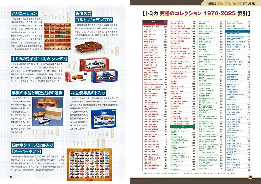 トミカ55周年記念出版！　『トミカ　究極のコレクション1970―2025』11月25日発売！ 画像 4
