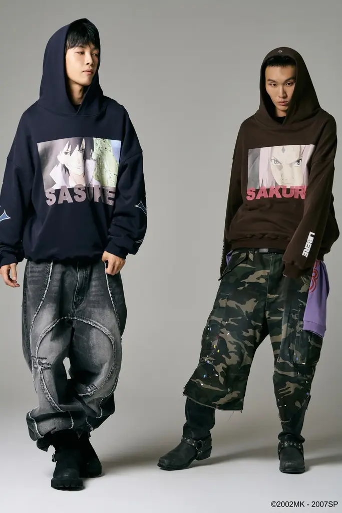 ストリートとアニメの融合となるLIBERE ×NARUTOの新章コレクション“SHINOBI ∞ CONTINUE”が発売。 画像 2