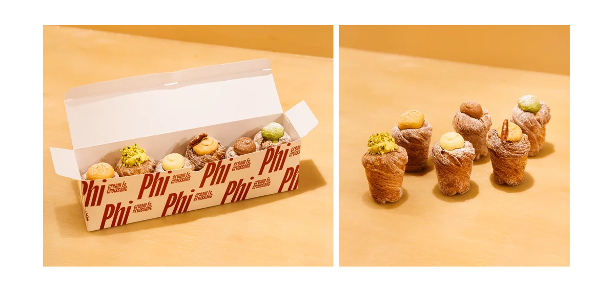 クリームアンドクロワッサン専門店「Phi cream & croissant」が11月21日、名古屋栄マルエイガレリア(名古屋市東区) １階に初出店 画像 7