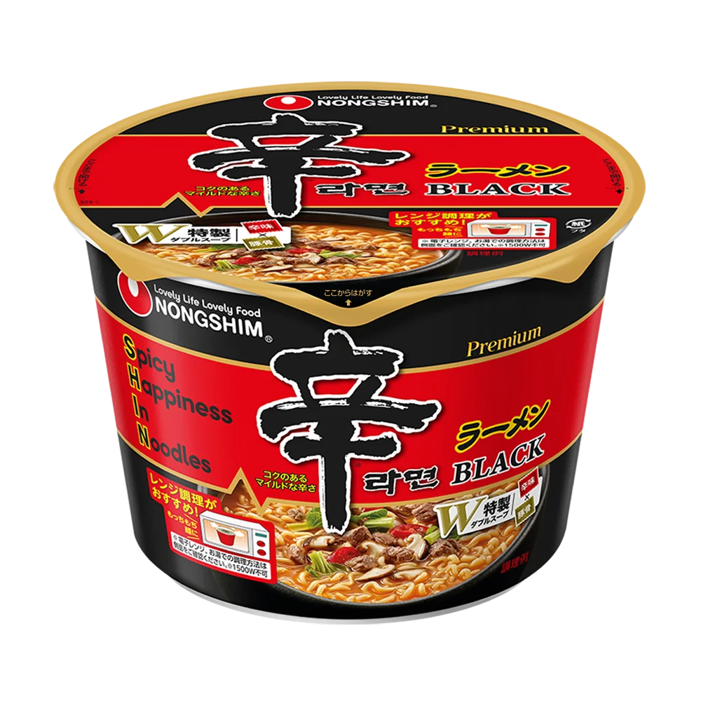 辛ラーメン ブラック発売