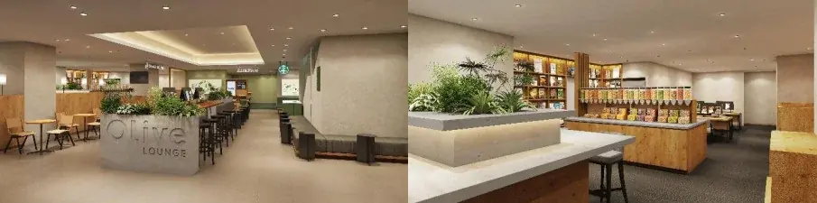 銀行・カフェ・オフィスが一体になった新店舗　新宿エリア初出店となる「Olive LOUNGE 新宿通」が12月8日オープン 画像 3