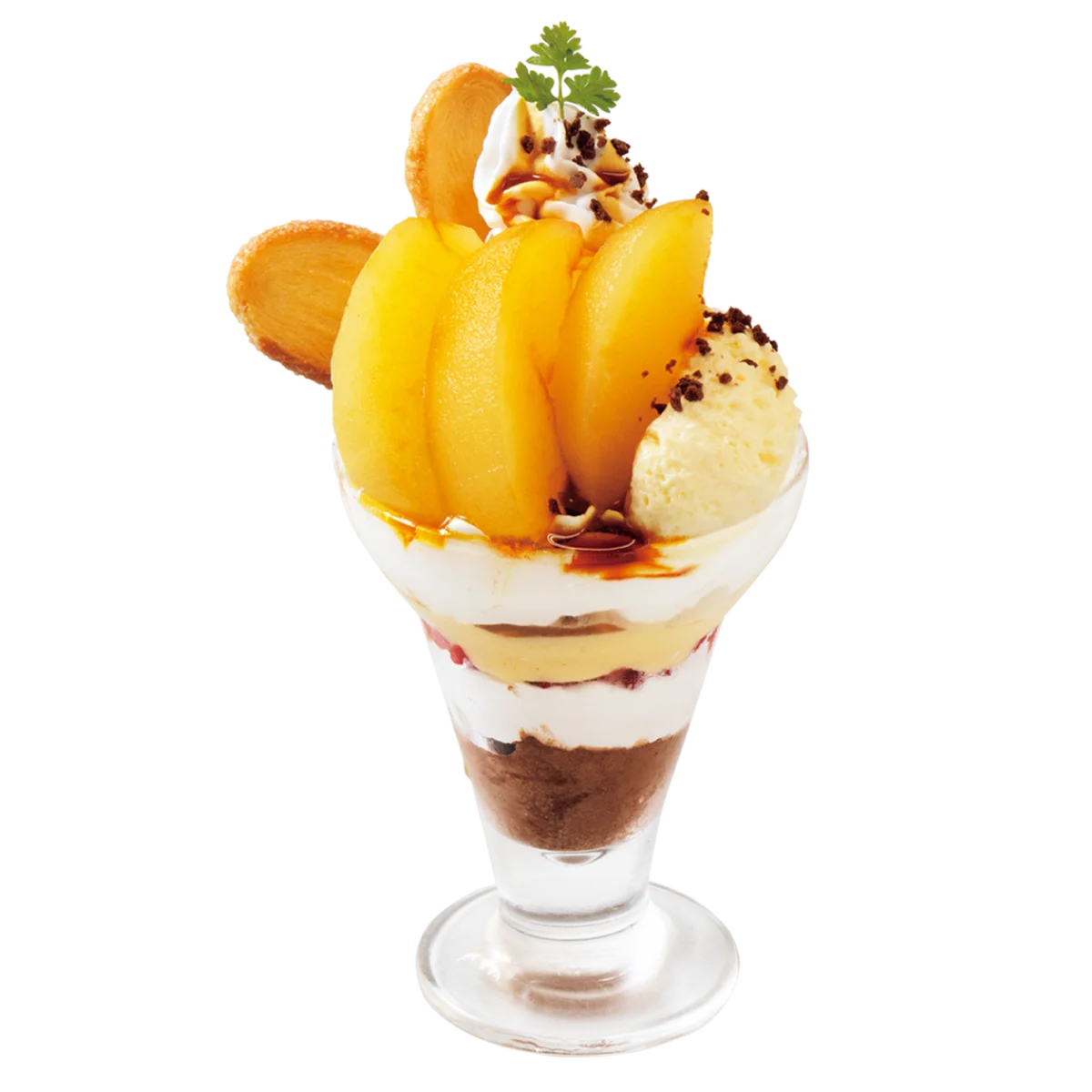 今年の冬は、りんごが主役！旬の味覚を楽しめる「りんごデザートフェア」を開催。パフェやサンデー、タルトやパイなどのデザートが登場！ 画像 3