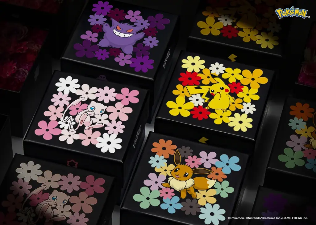 ポケモンコラボ花ボックス