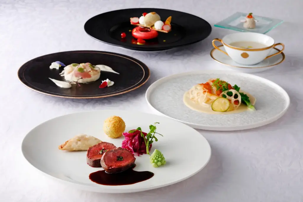 銀座冬の限定コース