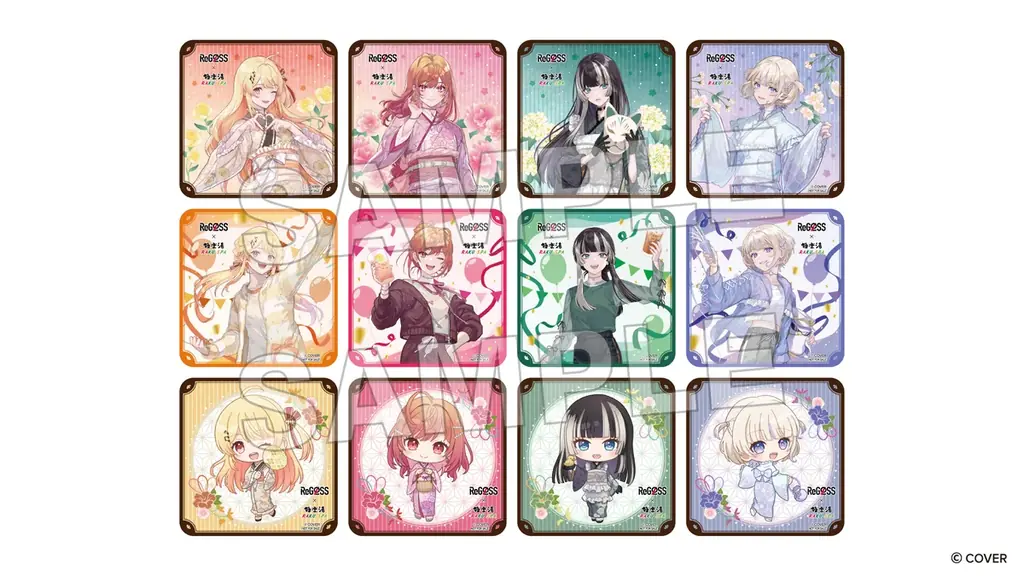 女性VTuberグループ「ReGLOSS」×極楽湯・RAKU SPAコラボを12月11日(木)より開催！ 画像 6