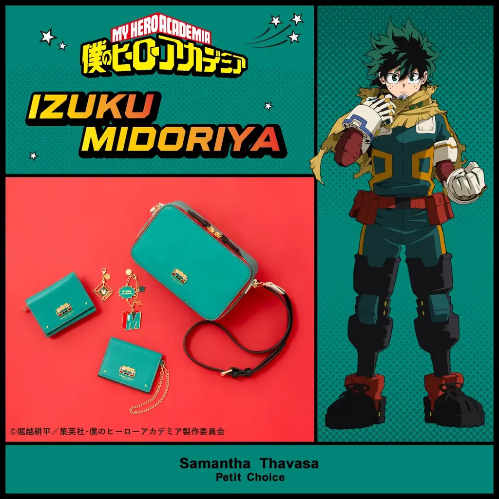 サマンサタバサプチチョイスから、TVアニメ『僕のヒーローアカデミア』のコラボアイテムが初登場！ 画像 2