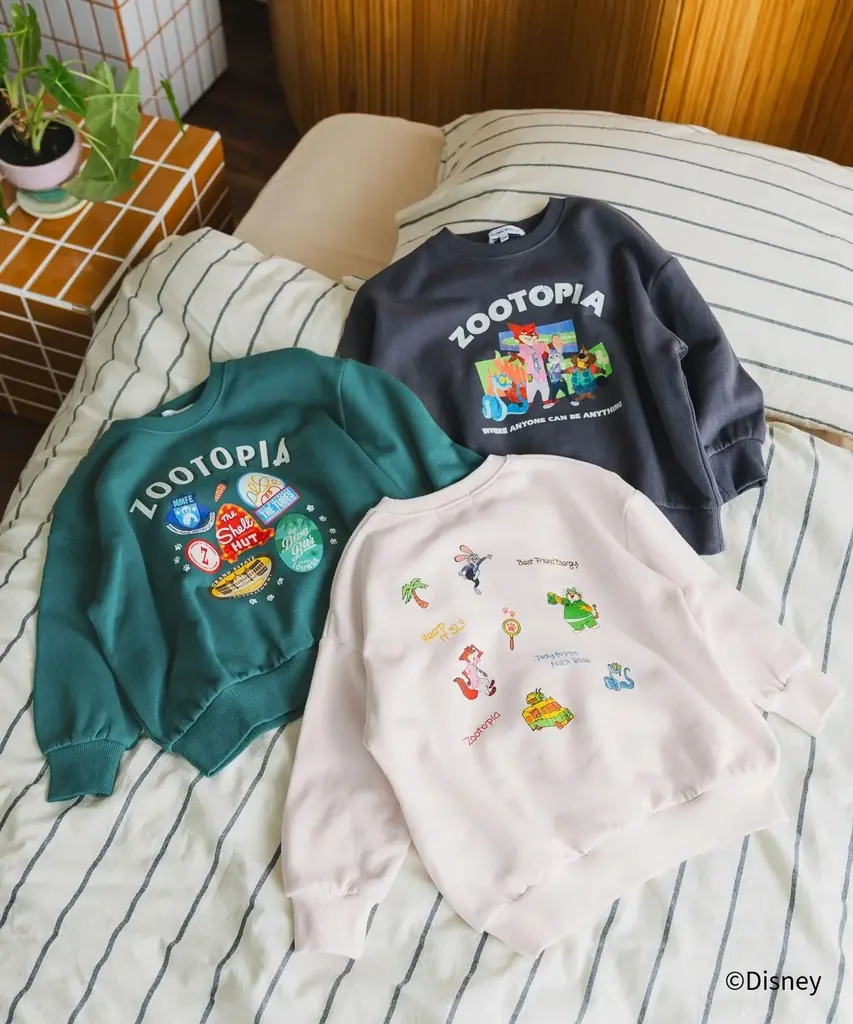 ディズニー映画『ズートピア2』のキャラクターアイテムがGLOBAL WORKから初登場！ 劇場公開に先駆けて11月20日（木）よりWEB予約開始 画像 2