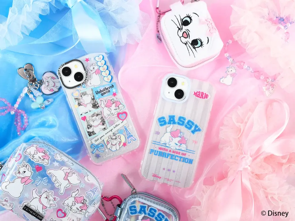 SKINNYDIP LONDONから『おしゃれキャット』“マリー”のコラボコレクションが登場！冬にぴったりなブルー基調のデザイン！ 画像 1