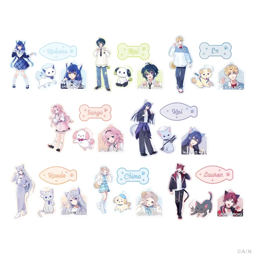 にじさんじから「にじさんじわんにゃんdays vol.2」グッズを2025年11月25日(火)18時からにじストアにて販売開始！ 画像 7