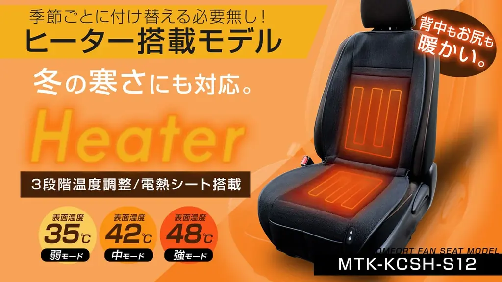 MTKヒーター付きファンシートが楽天BFで特価
