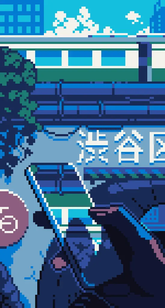 SHIBUYA PIXEL ART 2025 受賞作品、渋谷の街頭ビジョンに登場 画像 3