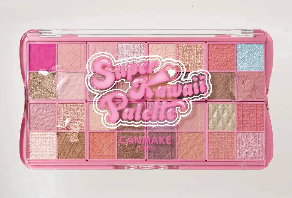 【キャンメイク40周年記念】40年分の“かわいい！”をぎゅっと1つのパレットに♡32色のスペシャルアイパレット「スーパーかわいい！パレット」2025年11月下旬より発売 画像 4