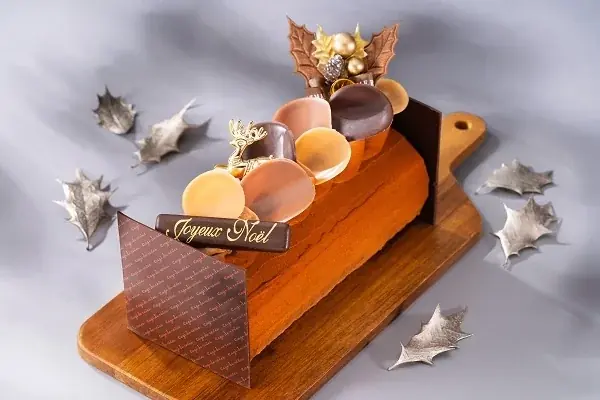 ＵＨＡ味覚糖が手がけるショコラトリー「キャギ ド レーブ」にて初の「ビュッシュ ド ノエル」を数量限定で販売 画像 2