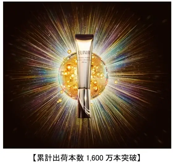 エリクシールの「リンクルクリーム」が累計出荷本数1,600万本※1突破！ 画像 1