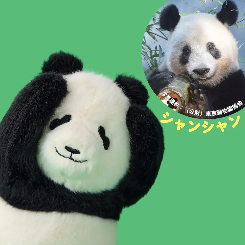 上野動物園の“シャンシャン・シャオシャオ・レイレイ”をモチーフにしたポーチなどパンダたちに感謝を込めたYOU+MORE!オリジナルグッズ5点が新登場【ジャイアントパンダ保護サポート基金協賛商品】 画像 3