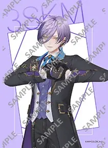 にじさんじ所属バーチャルライバーグループ「3SKM」のコンテンツプリントがセブン‐イレブン店内マルチコピー機に登場 画像 2