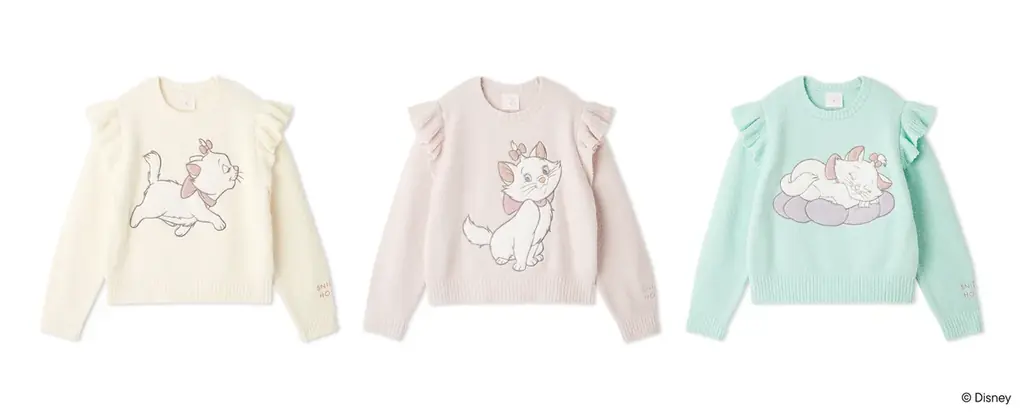 〈SNIDEL HOME〉ディズニー・アニメーション映画『おしゃれキャット』よりマリーコレクションが登場！11月27日(木)よりオンラインにて先行発売！ 画像 7