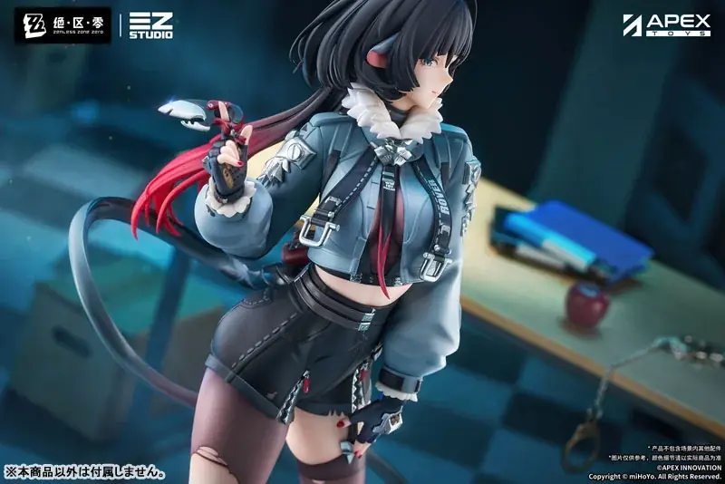 『ゼンレスゾーンゼロ』より、「ジェーン・ドゥ」がフィギュアで登場。あみあみにて予約受付中。 画像 16