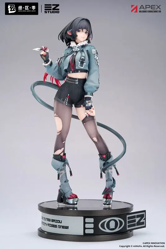 『ゼンレスゾーンゼロ』より、「ジェーン・ドゥ」がフィギュアで登場。あみあみにて予約受付中。 画像 4