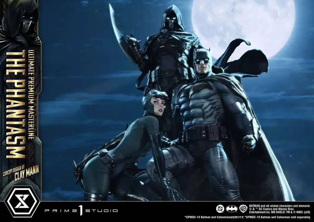 「ファンタズム」「バットマン & キャットウーマン」の1/4スケールスタチューが、クレイ・マン氏とのコラボにより登場 画像 1