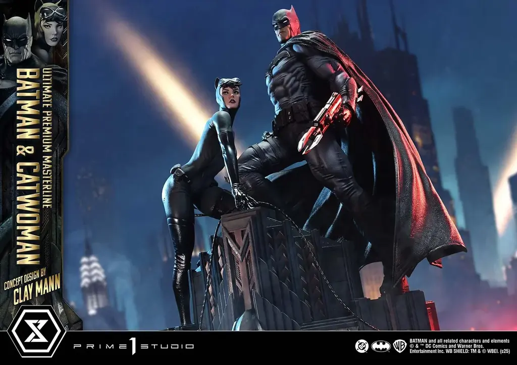 「ファンタズム」「バットマン & キャットウーマン」の1/4スケールスタチューが、クレイ・マン氏とのコラボにより登場 画像 17