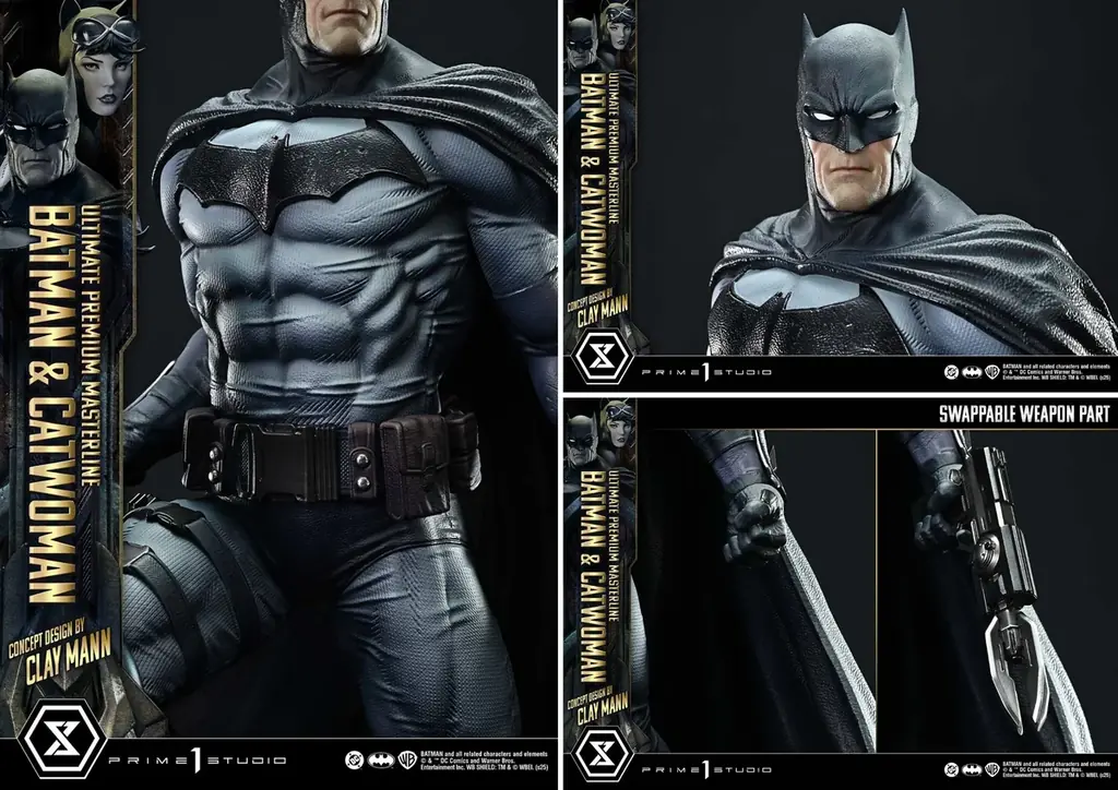 「ファンタズム」「バットマン & キャットウーマン」の1/4スケールスタチューが、クレイ・マン氏とのコラボにより登場 画像 18