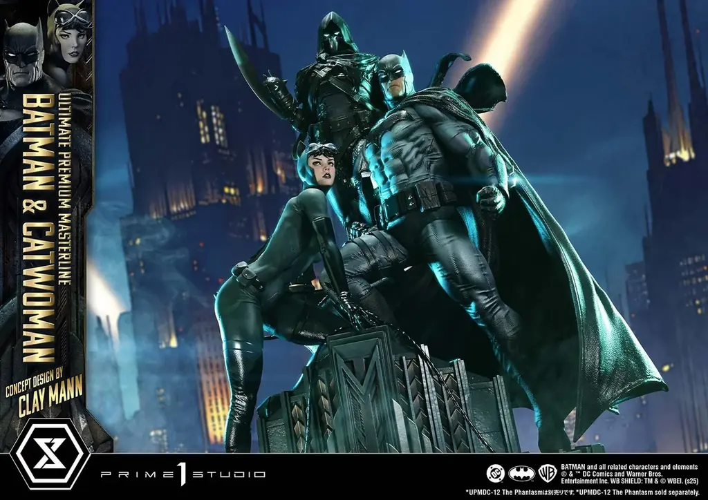 「ファンタズム」「バットマン & キャットウーマン」の1/4スケールスタチューが、クレイ・マン氏とのコラボにより登場 画像 24