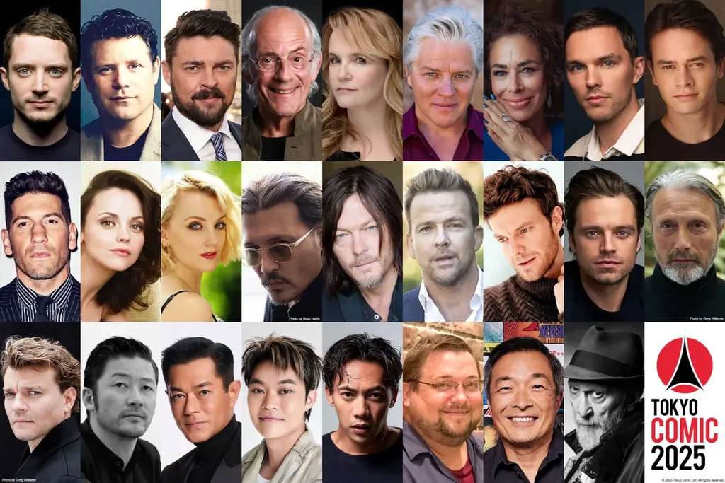【東京コミコン2025】ジョニー・デップ氏、クリストファー・ロイド氏、浅野忠信氏、セバスチャン・スタン氏、ノーマン・リーダス氏ら豪華セレブが登壇！ステージスケジュール情報が発表 画像 2