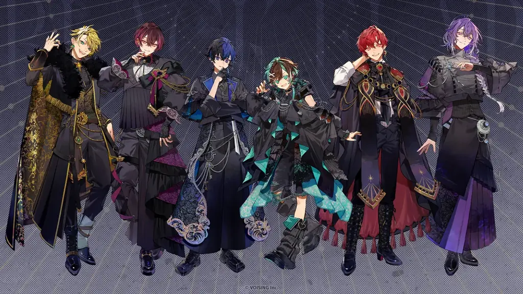 2.5次元アイドルグループ事務所「VOISING」より、新グループ「ブラフラ（BLACK FLAP）」が本日デビュー！ 画像 1