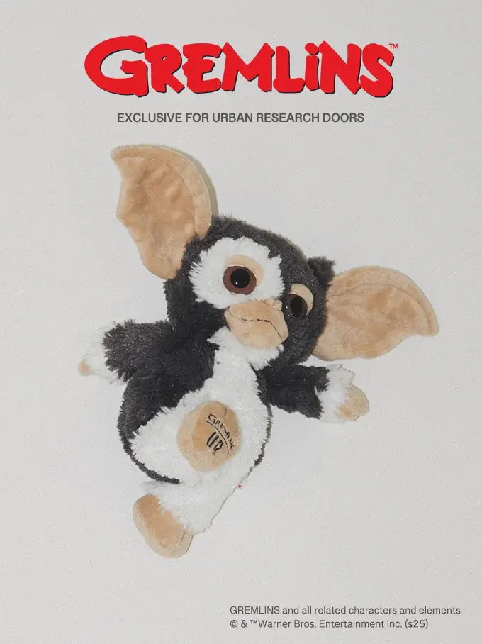 映画「GREMLiNS」とぬいぐるみブランド「NICI」からアーバンリサーチとのスペシャルモデルを発売 画像 1