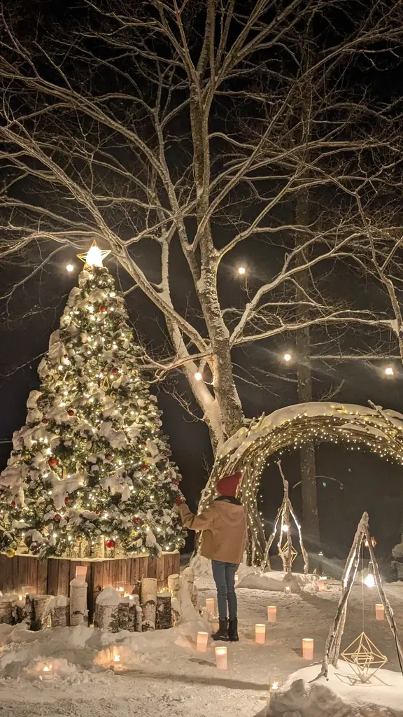nagano forest villageにて“森が奏でるクリスマス2025～聖なるヤドリギの下で～”クリスマスイベント開催 画像 2