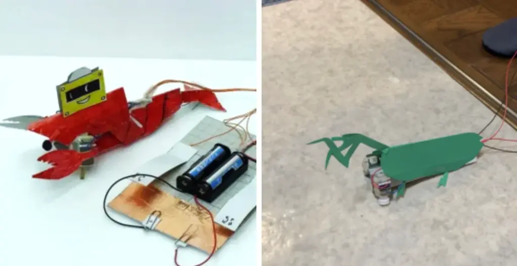 100円パーツで自律停止を実現！“アニモーションロボ”教材を新開発 画像 2