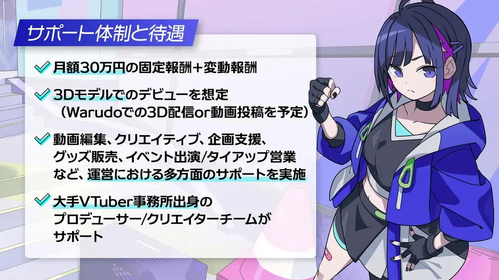 CARTA ENTERTAINMENTとLighthouse Studio、ゲーム特化型・女性VTuberプロジェクト「ウラロジゲームカンパニー」1期生オーディションのエントリーを11月25日より開始 画像 4