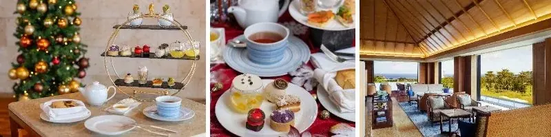 【ザ・リッツ・カールトン沖縄】沖縄の魅力を散りばめたアフタヌーンティーとフェスティブ期間限定・魅惑の黒トリュフを堪能するディナーが登場 画像 2