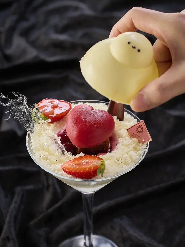 京王プラザホテル札幌 メインバーでシマエナガのシメパフェ販売開始 画像 2