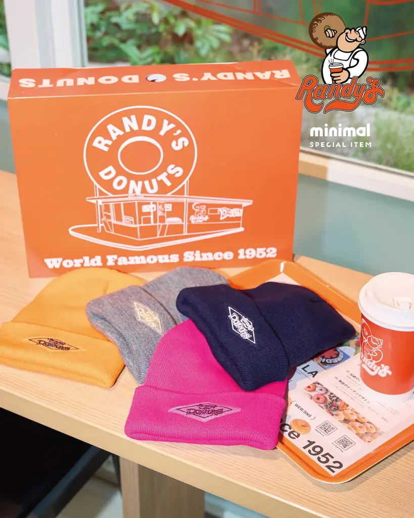 ナルミヤ・インターナショナルの「minimal/ミニマル」が子ども服ブランドで初めて、LA名物〈ランディーズドーナツ〉とのコラボアイテムを店舗・webにて発売！プレゼントキャンペーンも実施中！ 画像 12