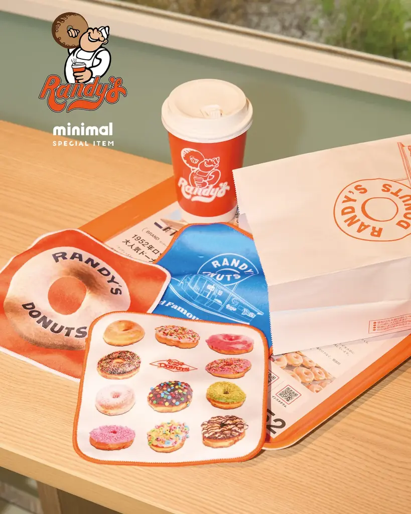 ナルミヤ・インターナショナルの「minimal/ミニマル」が子ども服ブランドで初めて、LA名物〈ランディーズドーナツ〉とのコラボアイテムを店舗・webにて発売！プレゼントキャンペーンも実施中！ 画像 16