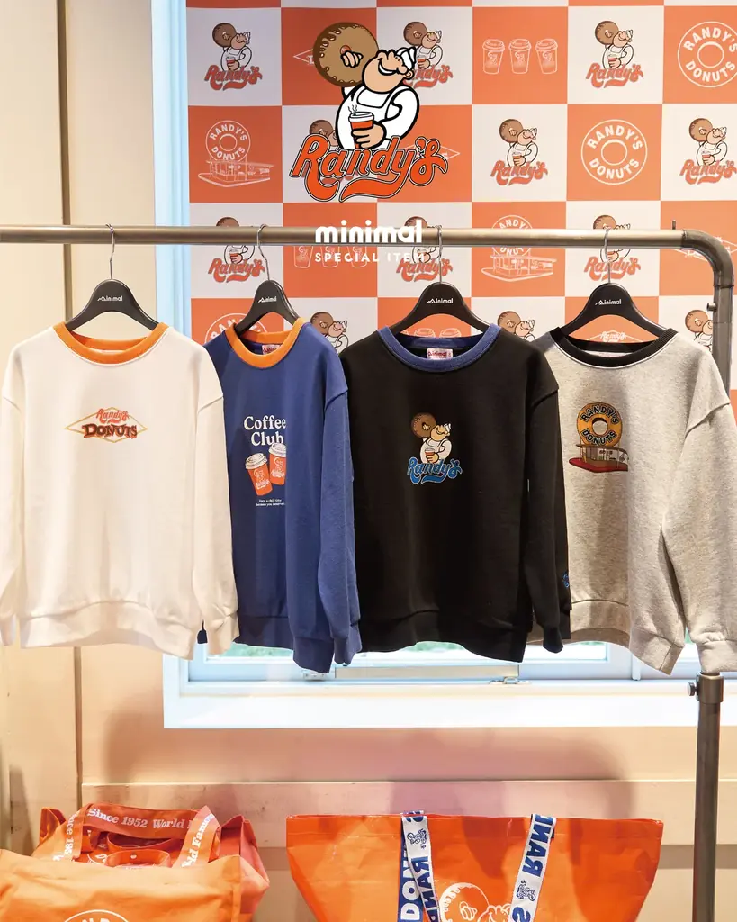 ナルミヤ・インターナショナルの「minimal/ミニマル」が子ども服ブランドで初めて、LA名物〈ランディーズドーナツ〉とのコラボアイテムを店舗・webにて発売！プレゼントキャンペーンも実施中！ 画像 7