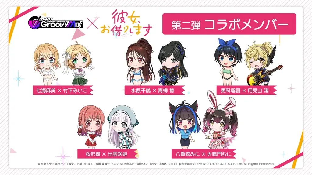 D4DJ公式配信「水曜日のD4DJ」にてライブ情報や『かのかり』コラボ第二弾の情報を解禁！ 画像 2