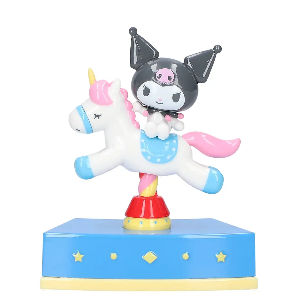 カプセルトイで人気の「Shaky! サンリオキャラクターズ メリーゴーランド」が、艶のある質感のブラインドBOXになって登場！2025年12月上旬より順次、全国のバラエティ雑貨売場にて発売！ 画像 12