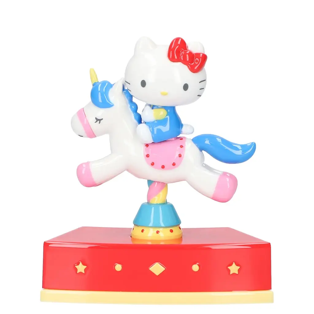 カプセルトイで人気の「Shaky! サンリオキャラクターズ メリーゴーランド」が、艶のある質感のブラインドBOXになって登場！2025年12月上旬より順次、全国のバラエティ雑貨売場にて発売！ 画像 3