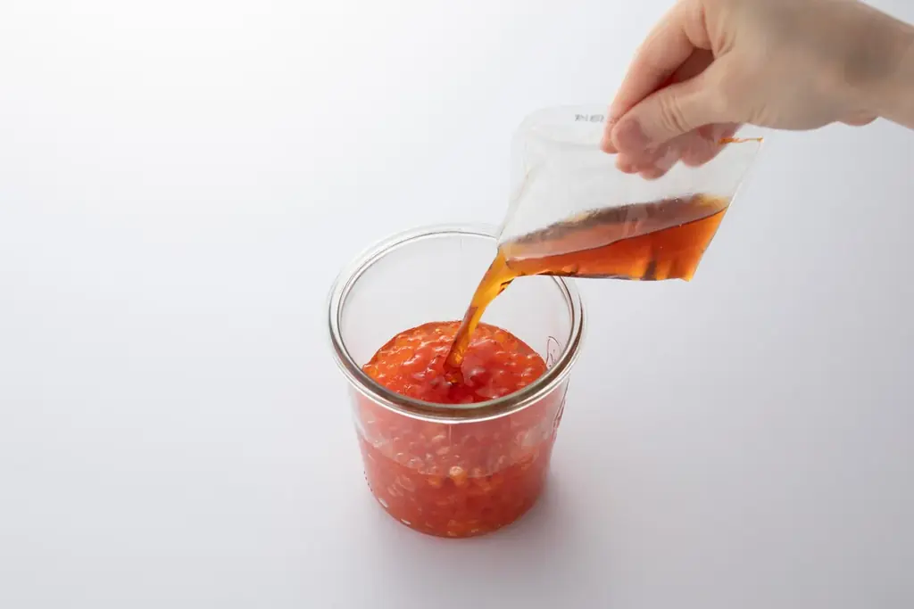 北海道白糠町の「シラリカいくら」と「北海道 椒房庵」が初コラボ 画像 3