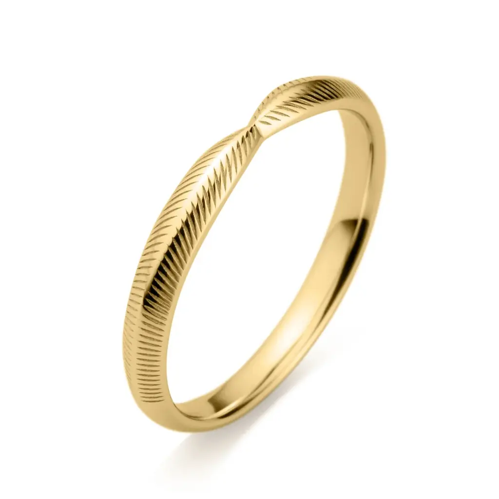 【ブリリアンスプラス】永遠の愛の象徴、月桂樹モチーフを二人の指に。結婚指輪の新作を11月25日より発売 画像 3