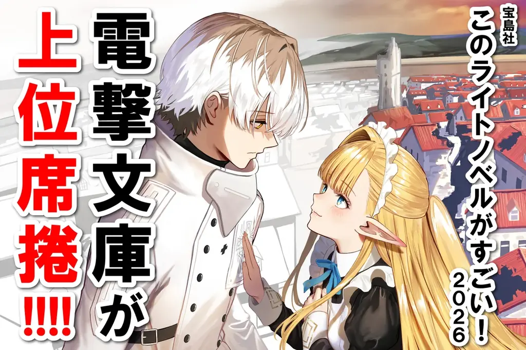 電撃文庫が上位独占、『このラノ』2026は11/27発売